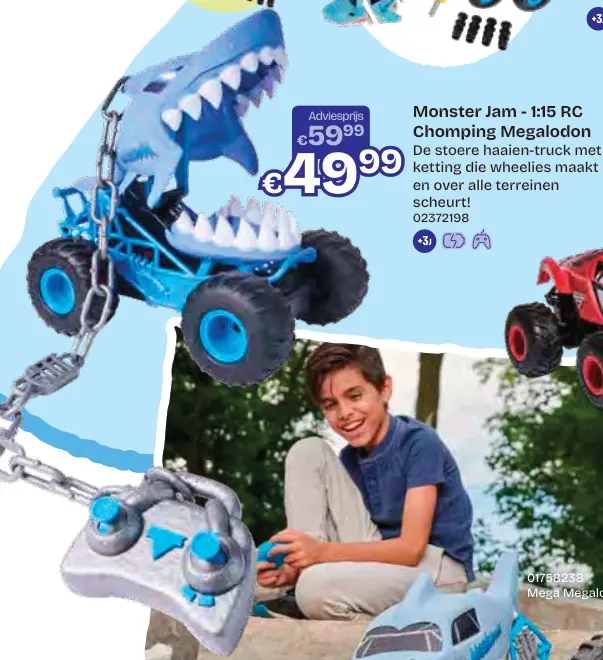 Promotie: Chomping Megalodon 1:15 RC