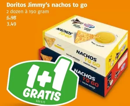 Aanbieding: Nacos to go
