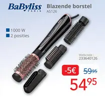 Aanbieding: BaByliss Blazende borstel AS126
