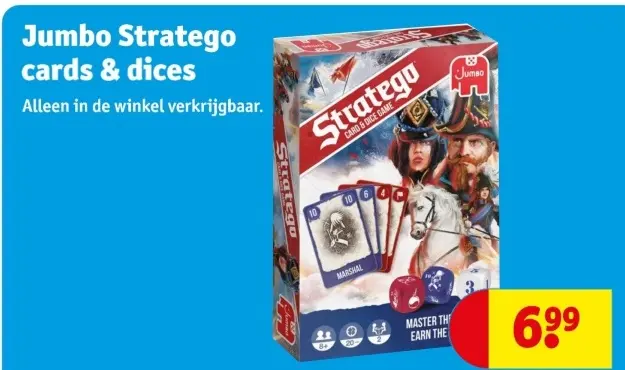 Aanbieding: Stratego cards & dices