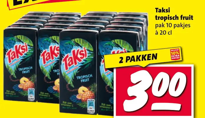 Aanbieding: Taksi tropisch fruit