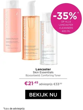 Aanbieding: Lancaster Skin Essentials