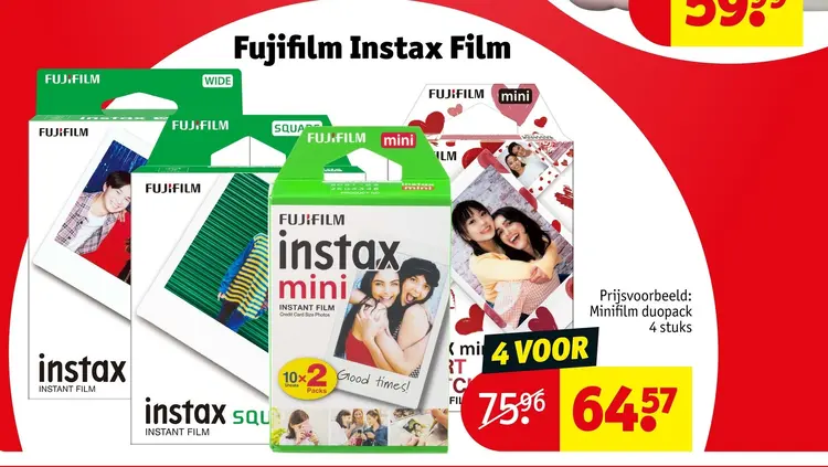Aanbieding: Instax Film