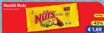 Aanbieding: Nestlé Nuts