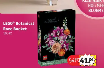 Aanbieding: LEGO® Botanical Roze Boeket