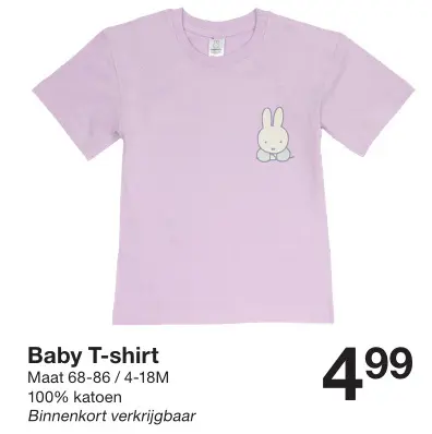 Promotie: Baby T-shirt