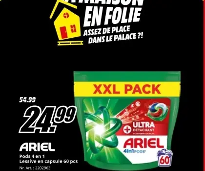 Offre: Ariel Pods