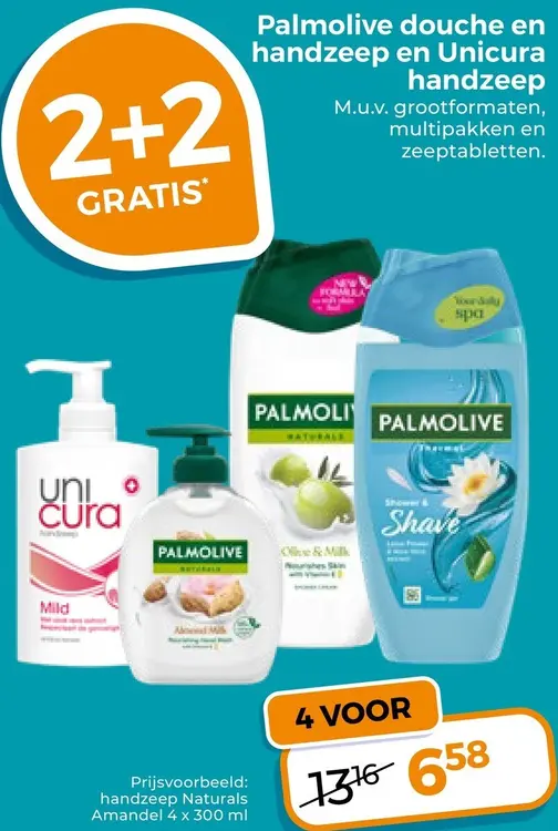Aanbieding: Handzeep Naturals Amandel