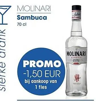 Promotie: Sambuca