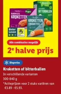 Aanbieding: Kroketten of bitterballen