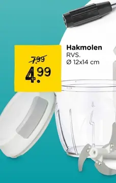 Aanbieding: Hakmolen RVS