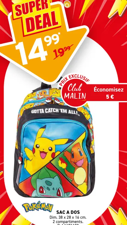 Offre: Sac a dos