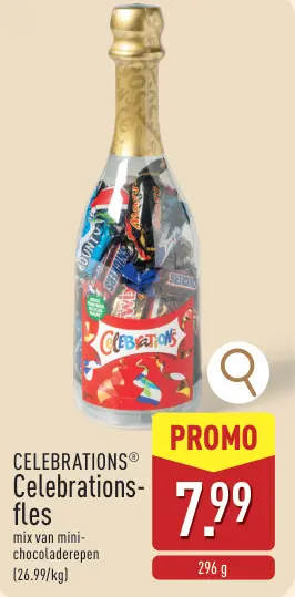 Aanbieding: Celebrations-fles