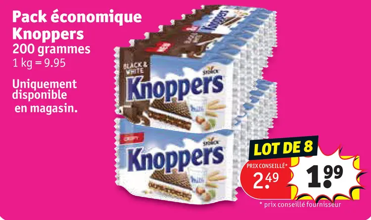 Offre: Knoppers