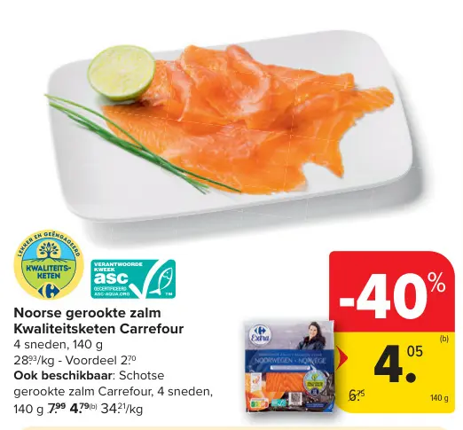 Promotie: Noorse gerookte zalm