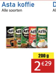 Aanbieding: Asta koffie