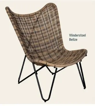 Promotie: Vlinderstoel Belize