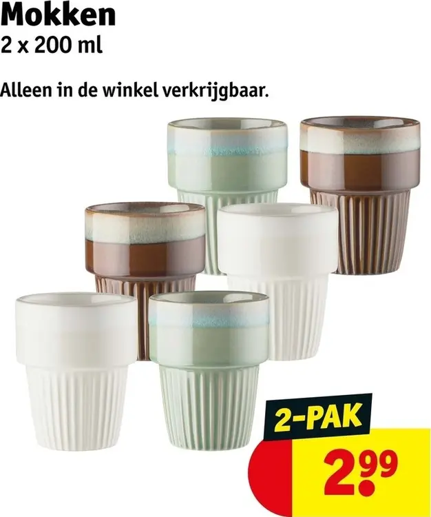 Aanbieding: Mokken