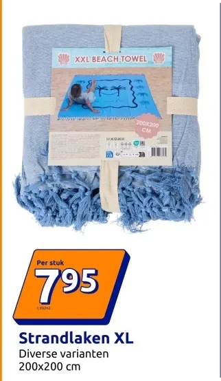 Promotie: Strandlaken XL