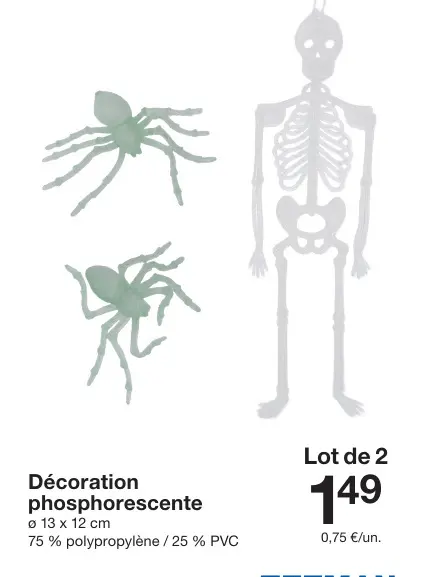 Offre: Décoration phosphorescente