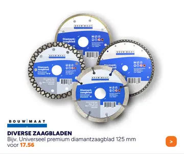 Aanbieding: DIVERSE ZAAGBLADEN