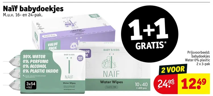 Aanbieding: Babydoekjes