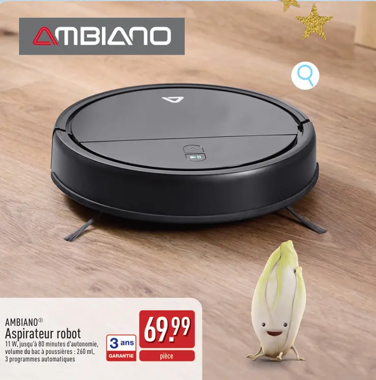 Offre: Aspirateur robot