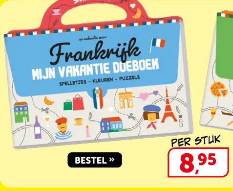Promotie: Mijn Vakantie Doeboek Frankrijk