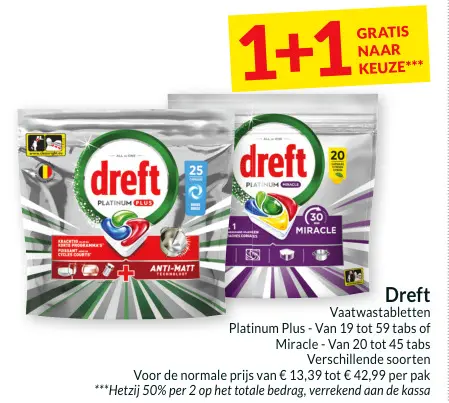 Promotie: Vaatwastabletten