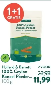 Aanbieding: 100% Ceylon Kaneel Poeder