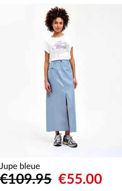 Offre: Jupe bleue