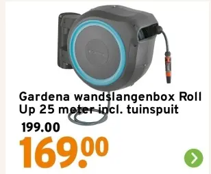 Aanbieding: wandslangenbox Roll Up