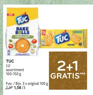 Offre: TUC LU assortment