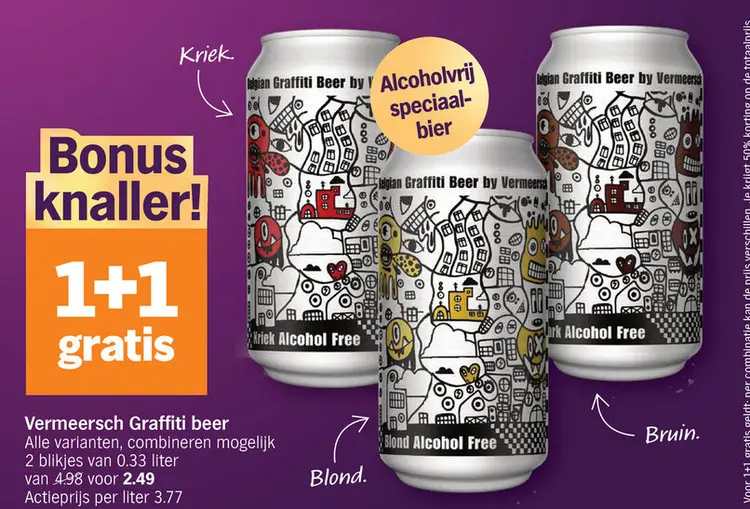 Promotie: Vermeesch Graffiti beer