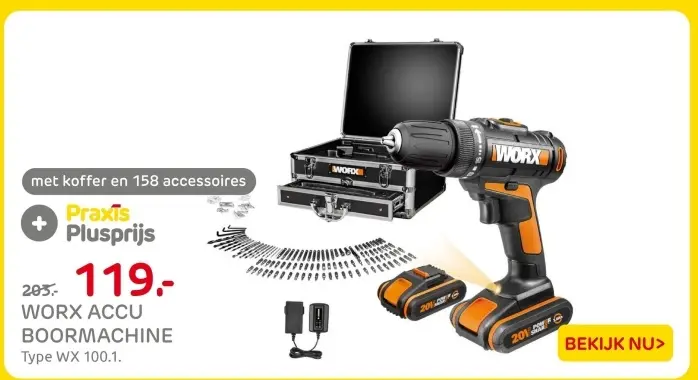 Aanbieding: Accu boormachine