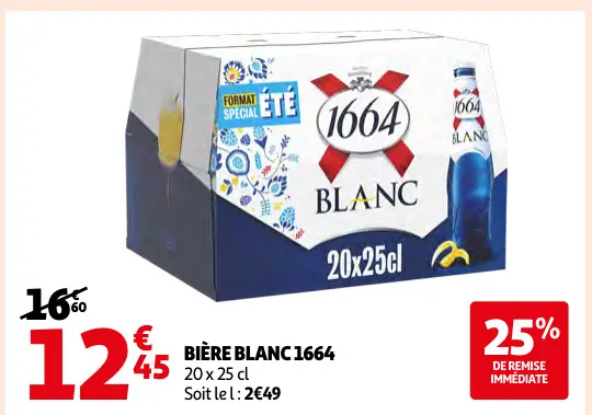 Offre: Bière blanc