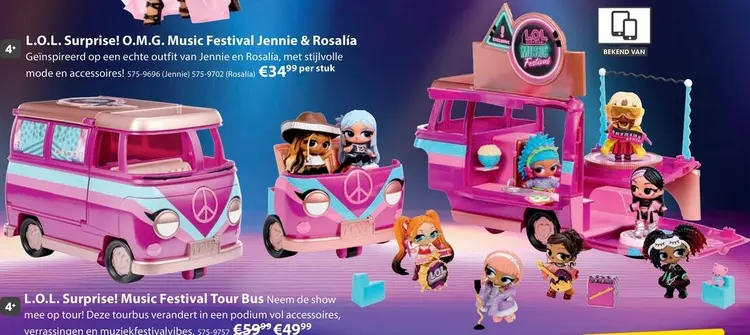 Aanbieding: Music Festival Tour Bus
