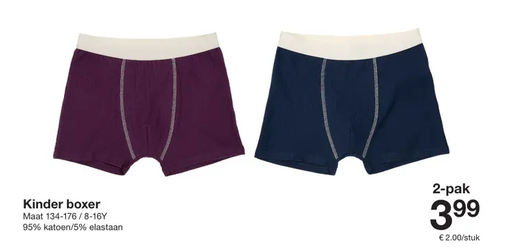Promotie: Kinder boxer