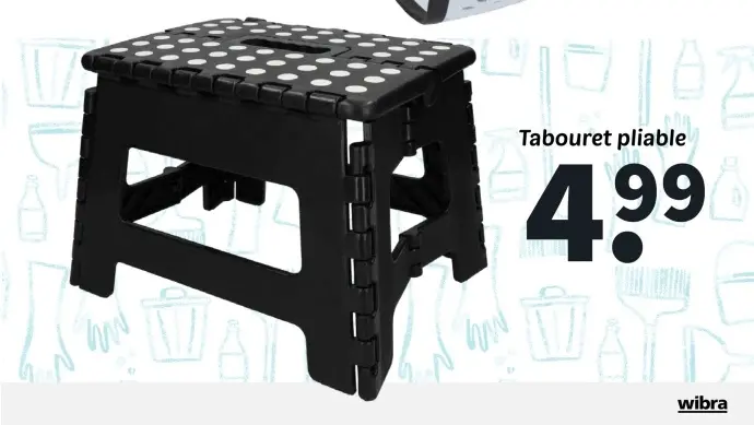 Offre: Tabouret pliable