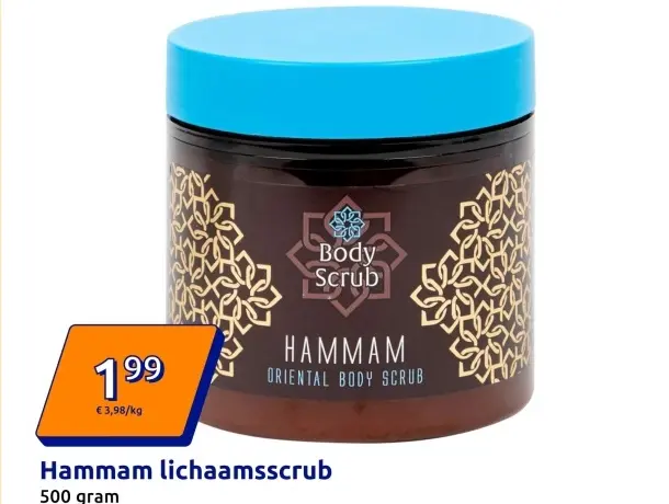 Aanbieding: Hammam lichaamsscrub
