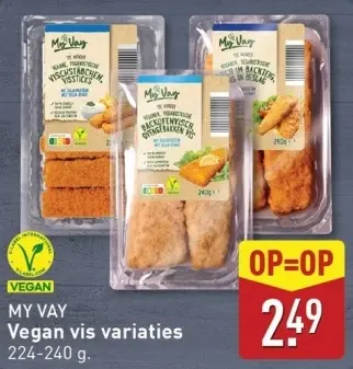 Aanbieding: Vegan vis variaties