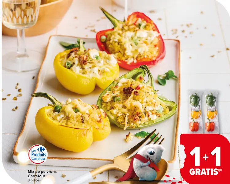 Offre: Mix de poivrons