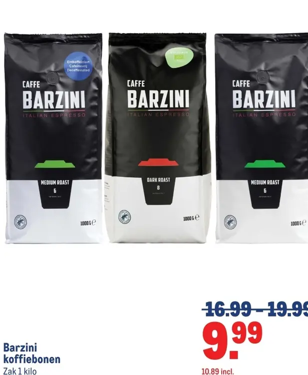 Aanbieding: koffiebonen