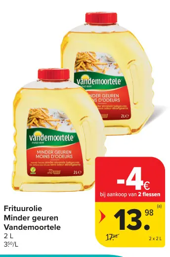 Aanbieding: Frituurolie Minder geuren