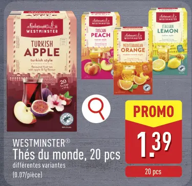 Offre: Thés du monde