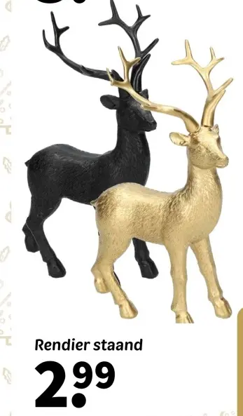 Aanbieding: Rendier staand