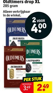 Aanbieding: Oldtimers drop XL