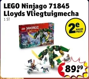 Promotie: LEGO Ninjago 71845 Lloyds Vliegtuigmecha