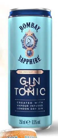 Aanbieding: Bombay Sapphire & Tonic