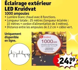 Offre: Éclairage extérieur LED